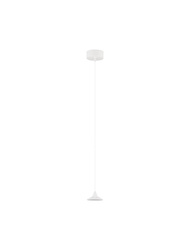Luces Exclusivas lampa wisząca LED Acula ściemnialna Ø 9,2 cm 6W 355lm 3000K IP20 biała LE43492
