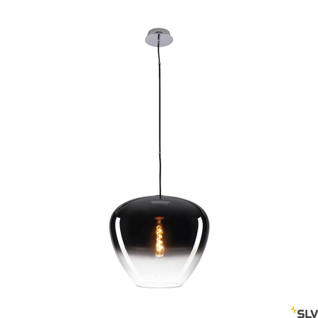SLV lampa wisząca Pantilo convex 40 E27 dymiona Ø40cm 1003444