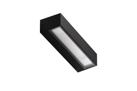 Azzardo kinkiet zewnętrzny LED Cosel 2x(4W 650lm 3000K) 8W 1300lm czarny IP54 AZ4353