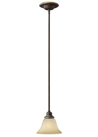 Elstead lampa wisząca Cello E27 brązowa HK-CELLO-P-A