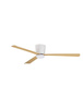 Luces Exclusivas wentylator Tampico Ø 121,9 cm bez źródła światła biało/drewniany LE42955