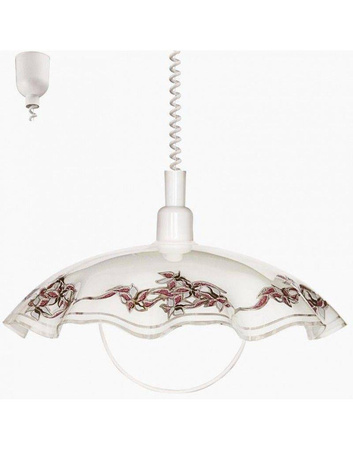 Eglo lampa wisząca Vetro E27 biała 3041