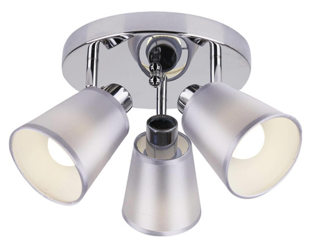 Candellux plafon (reflektorki) Pin 3xE14 chrom 98-70661