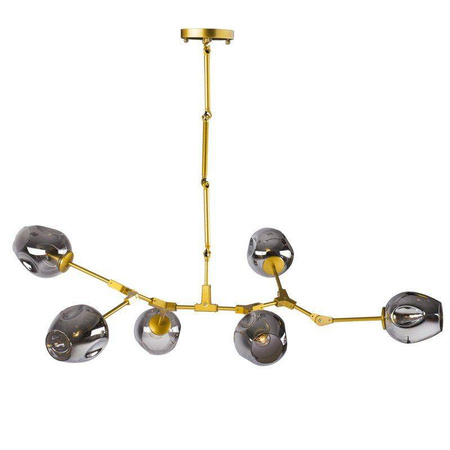 Step Into Design żyrandol / lampa wisząca Modern Orchid 6 6xE27 złota ST-1232-6 GOLD