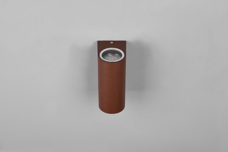 Trio kinkiet zewnętrzny Roya 2xGU10 rdzawy IP44 204260224