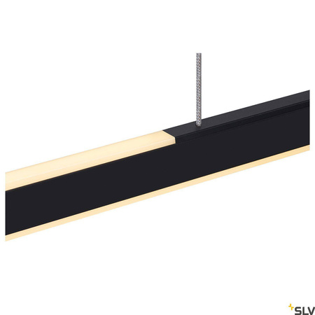 SLV lampa wisząca LED One Linear 140 Phase 35W 1875lm 2700/3000K ściemnialna czarna 1006188