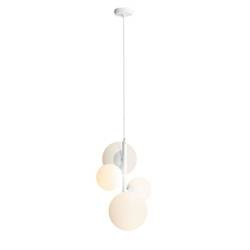 Aldex lampa wisząca Bloom 4 2xE27 + 2xE14 biała 1091L