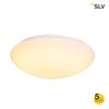 SLV plafon łazienkowy LED Lipsy 21W 2200/2400lm 3000/4000K biały IP44 1002022