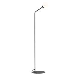 Aldex lampa podłogowa Pure E14 czarna 164cm 1064A1