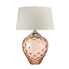 Quintiesse lampka biurkowa Samara 2xE27 + GU10 szaro/pomarańczowy Ø51cm QN-SAMARA-TL-LRG-SLM
