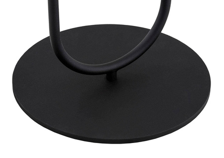 Argon lampa podłogowa Ferrone 2xE14 czarno/mosiężna 146cm 7073