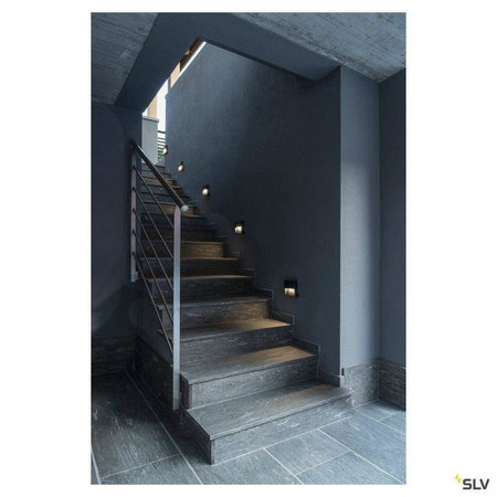 SLV kinkiet zewnętrzny LED Downunder 4,5W 150lm 3000/4000K antracytowy IP65 1002869