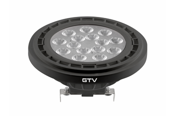 GTV żarówka LED G53 12,5W 1100lm 3000K czarna LD-AR111WW13W40-10