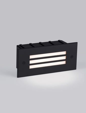 Luces Exclusivas oprawa elewacyjna LED Sorelio 4W 33lm 3000K IP65 czarna LE75315