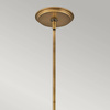 Quintiesse lampa wisząca Echelon 4xE14 mosiężna QN-ECHELON-4P