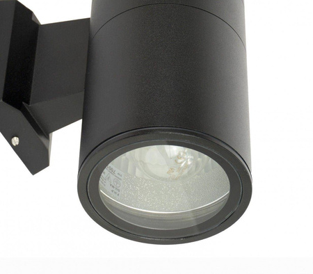 Su-ma kinkiet zewnętrzny Adela 2xE27 czarny IP54 7001 BL