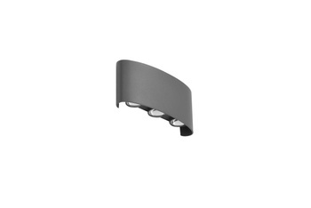 Azzardo plafon zewnętrzny LED Ginna 3 6x(1W 80lm 3000K) 6W 480lm szary IP54 AZ4194