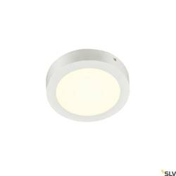 SLV plafon gospodarczy LED Senser 18 12W 990lm 4000K 110° ściemnialna biały Ø16,5cm 1004701