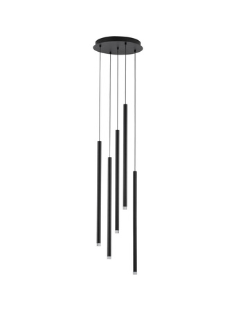 Luces Exclusivas lampa wisząca LED Bala Ø 35,5 cm 27W 1312lm 3000K IP20 czarna LE43234