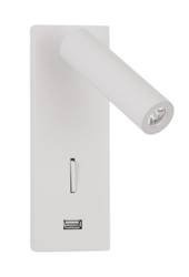 Luces Exclusivas kinkiet (reflektorek) LED Zarzal 3W 210lm 3000K biały LE42224