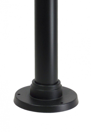 Su-ma lampa stojąca zewnętrzna Kule z koszykiem 250 E27 czarna/patyna 90cm IP43 K 5002/2/KPO 250 FU