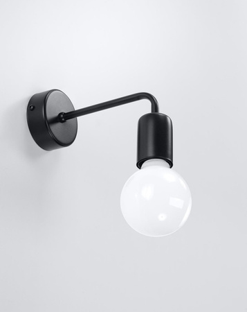 Sollux kinkiet Duomo E27 czarny SL.0306