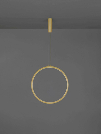 Luces Exclusivas lampa wisząca LED Autlan 35W 1160lm 3000K złota LE42775