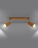 Sollux kinkiet (reflektorek) Zeke 2 2xGU10 drewniany SL.1029