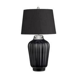 Quintiesse lampka biurkowa Bexley E27 czarna/nikiel QN-BEXLEY-TL-BKPN