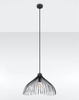 Sollux lampa wisząca Umb E27 czarna SL.0665