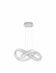 Luces Exclusivas lampa wisząca LED Sinaloa 50W 7075,27lm 3500K srebrna LE42923