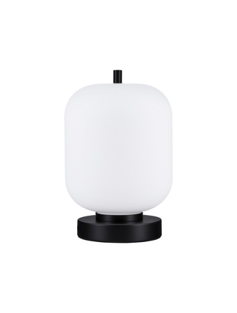 Luces Exclusivas lampa stołowa LED Pilar Ø 16,5 cm E14 1x5W IP20 wys. 25 cm czarna LE43659