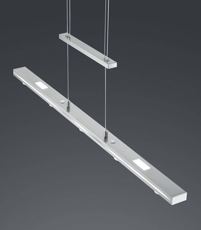 Trio lampa wisząca LED Lacal 7x(3,5W 350lm 3000/5000K) 24,5W 2450lm nikiel 379190707