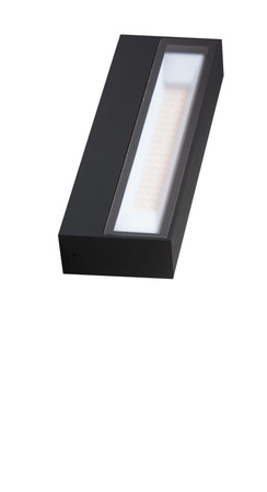 Azzardo kinkiet zewnętrzny LED Casola 12W 3000K czarny IP54 AZ4355