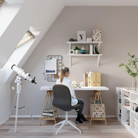 Sollux lampka biurkowa Ring GU10 biała SL.1090