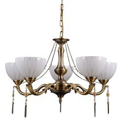 Italux żyrandol / lampa wisząca Baxio 5xE27 złota MD38445-5