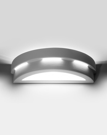 Sollux kinkiet Helios E27 biały SL.0002