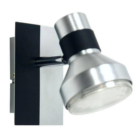 Candellux kinkiet (reflektorek) Sortha GX53 srebrno/czarny 91-07479
