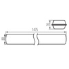 Kanlux oprawa liniowa LED Mah Hi 48W 6400lm 4000K szara IP65 22608