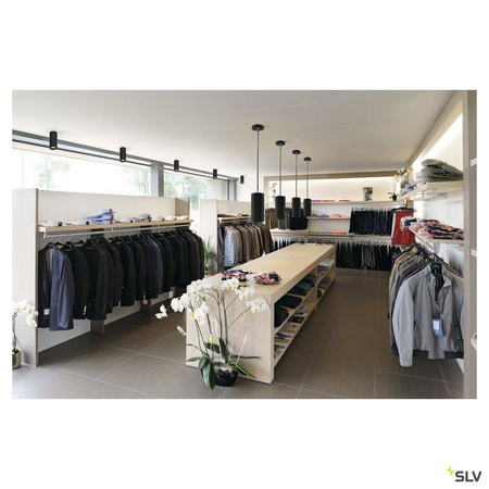 SLV plafon techniczny LED Numinos S 28W 2956lm 3000K 36° ściemnialny Dali czarny 1004611