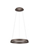 Luces Exclusivas lampa wisząca LED Batallas ściemnialna Ø 45 cm 52W 3717lm 2700-4000K IP20 brązowa LE44788
