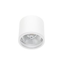 Spectrum plafon zewnętrzny Chloe GU10 biały IP65 SLIP005031