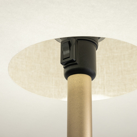 Nowodvorski lampa stojąca Santana E27 1x25W wys. 163 cm kremowa 11656