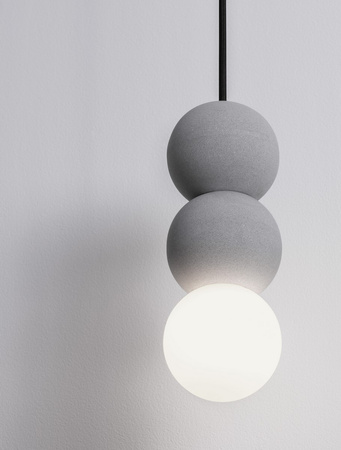 Luces Exclusivas lampa wisząca LED Ibague Ø 8 cm G9 3x5W IP20 szara LE44663