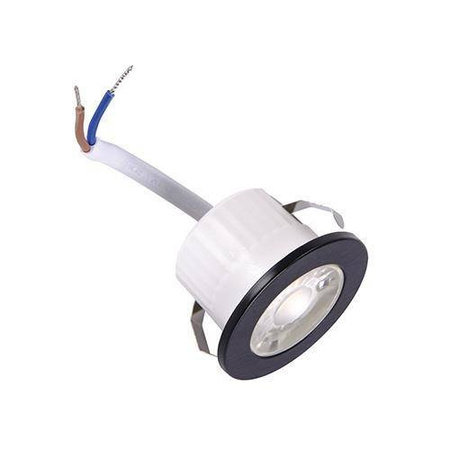 Ideus łazienkowe oczko stropowe LED Fin C 3W 245lm 4100K czarne 03873