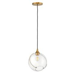 Quintiesse lampa wisząca Skye E27 mosiężna QN-SKYE-1P