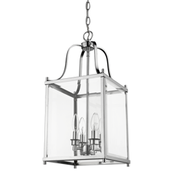 CosmoLight żyrandol / lampa wisząca New York 4xE14 chrom P04936CH