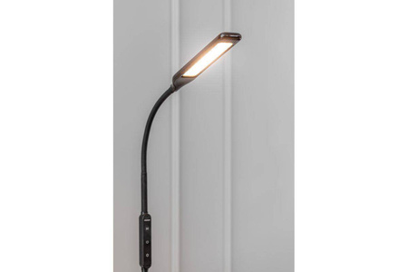 GTV lampa podłogowa LED Vasalia 8W 450lm 2700/4500/6500K czarna 164,6cm LP-VAS8W-10-DEC