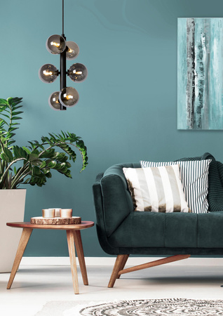 Lucide lampa wisząca Tycho 6xG9 / 28W czarna 45474/06/30