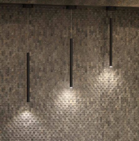 Maxlight lampa wisząca LED Organic I 1W 60lm 3000K czarna P0203